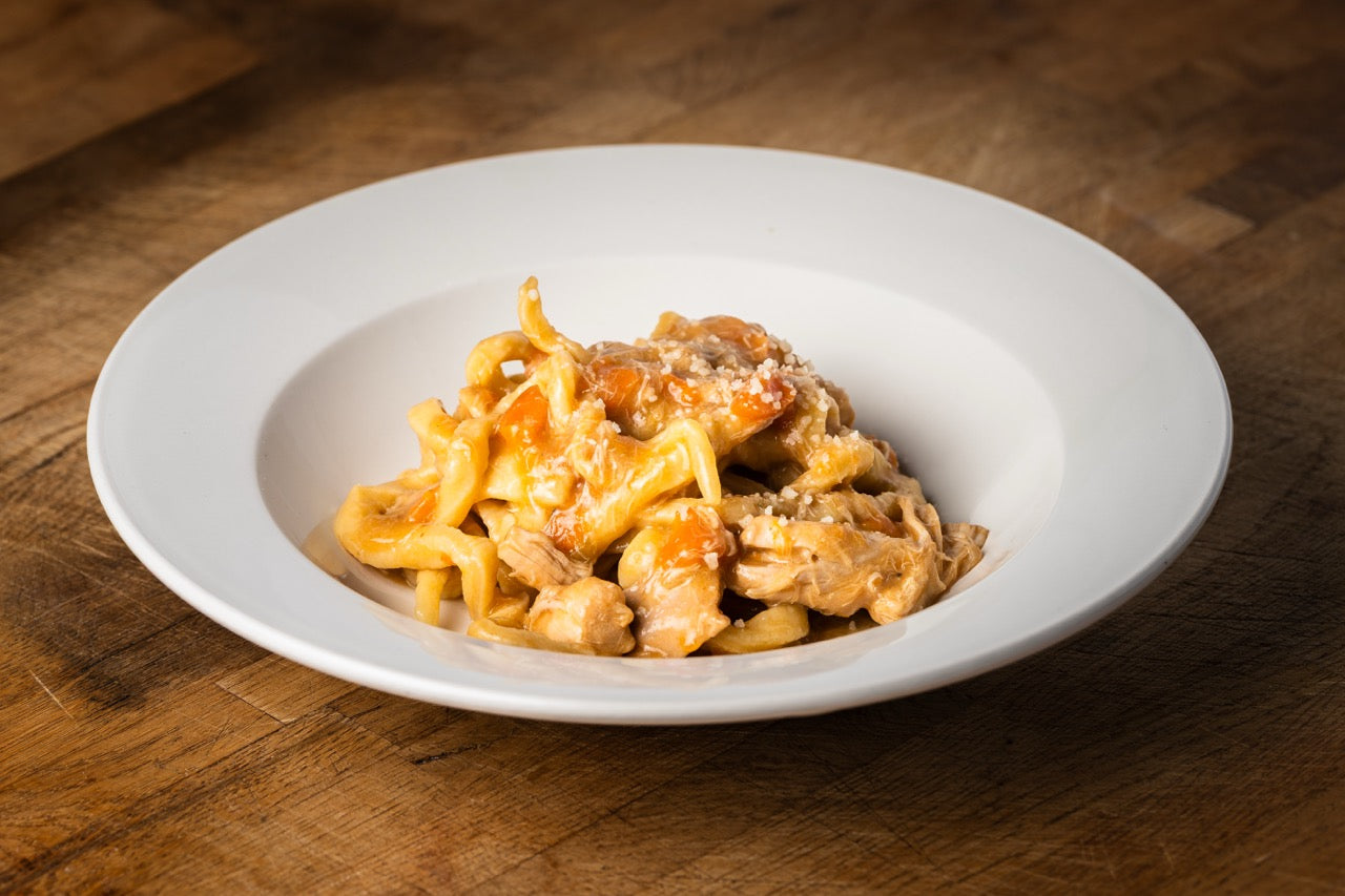 Tagliolini al ragù di coniglio