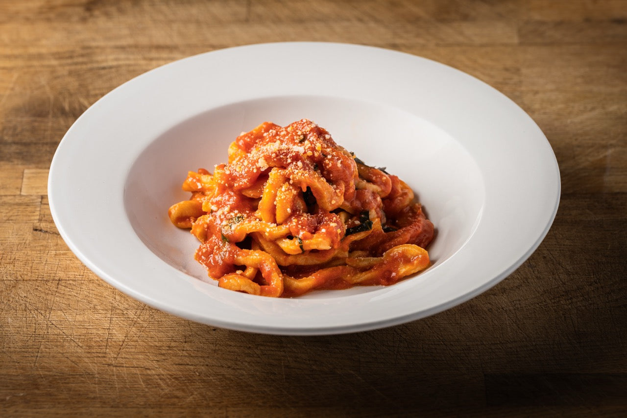 Tagliolini al pomodoro e basilico